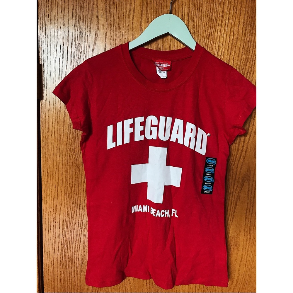 Miami Beach Lifeguard Short Sleeve Shirt
